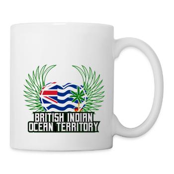 Territoire britannique de l’océan Indien - Mug blanc - blanc - Droite