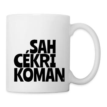sah cékri koman - Mug blanc - blanc - Droite