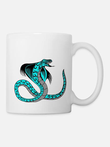 snake 02 - Mug - white