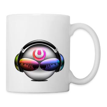 Discjockey Musik - Tasse - Weiß - Rechts