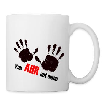 We AHR together | Ahrtal Hochwasser SolidAHRität - Tasse - Weiß - Rechts