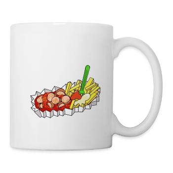 Currywurst - Mug - white - Right