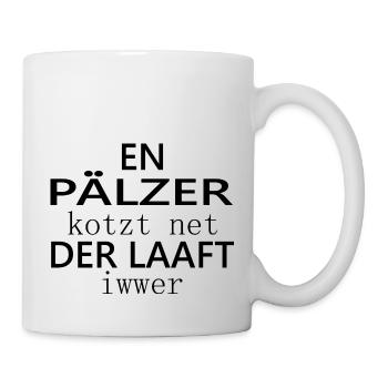Wein Pfalz Vino Schorle - Tasse - Weiß - Rechts