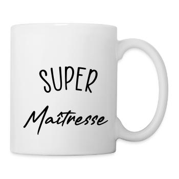super maitresse - Mug blanc - blanc - Droite