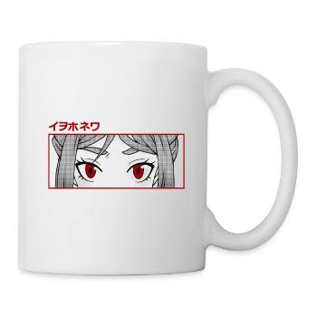 Manga Augen - Anime Design im Japan Stil - Tasse - Weiß - Rechts