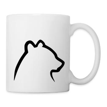 Bär 1 - Tasse - Weiß - Rechts