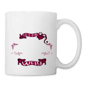 under construction gym buddy gift fit gymnast - Mug - white - Right