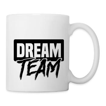 Dream Team - Tasse - Weiß - Rechts