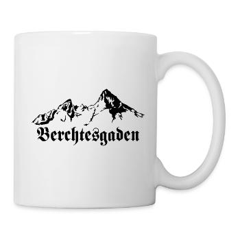 #Berchtesgaden #Watzmann Bayern Berge Urlaub Fun - Tasse - Weiß - Rechts
