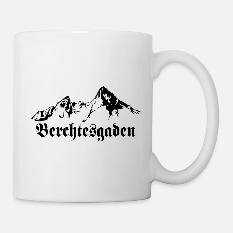 #Berchtesgaden #Watzmann Bayern Berge Urlaub Fun - Tasse - Weiß