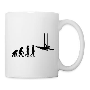 Trapèze volant Circus Gymnastique Évolution - Mug blanc - blanc - Droite