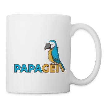 PAPAGEI - Tasse - Weiß - Rechts