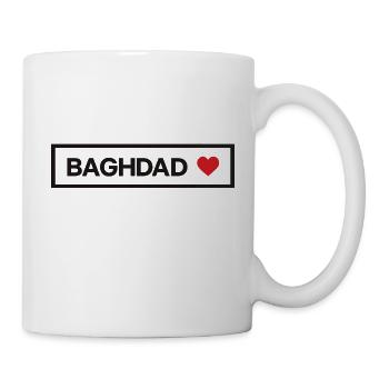 i heart Baghdad City Town State Country Home - Mug - white - Right