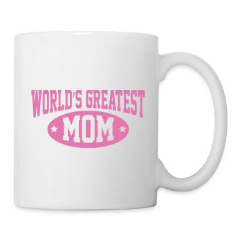 Die größte Mutter der Welt - Tasse - Weiß - Rechts