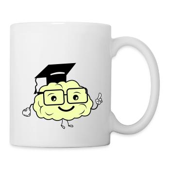 smart brain 02 - Mug - white - Right