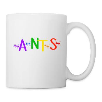 ant ant friends rainbow ants ant lgbt - Mug - white - Right