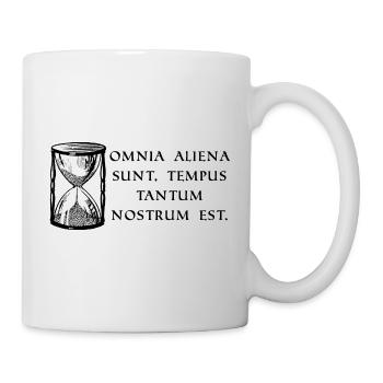 everything is foreign property only the time ge black - Mug - white - Right