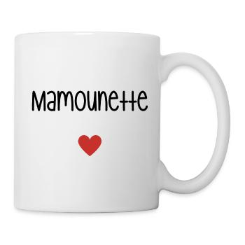 Mamounette idée cadeau - Mug blanc - blanc - Droite