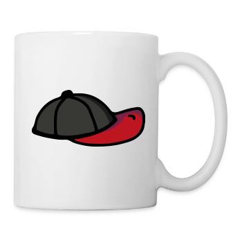 Baseball Cap Mütze - Mug - white - Right