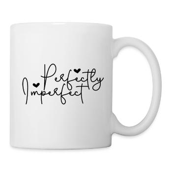 parfaitement imparfait - Mug blanc - blanc - Droite