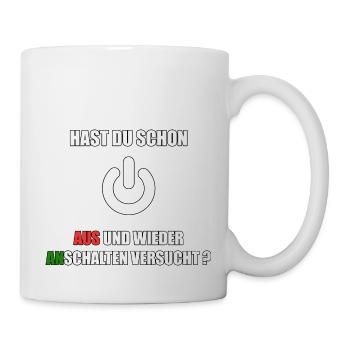 Witziges Informatik Student Coder Programmierer - Tasse - Weiß - Rechts
