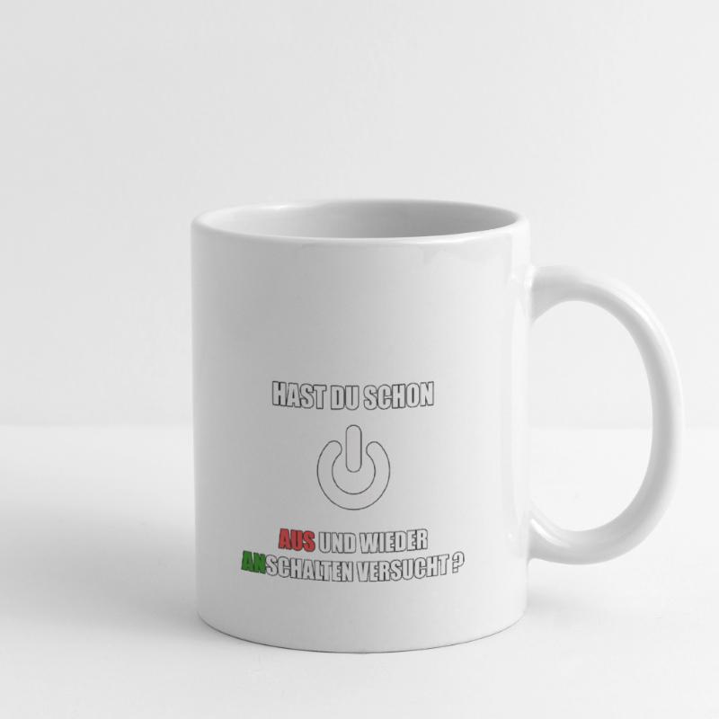 Drôle d’étudiant en informatique Coder Programmeur Mug blanc