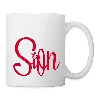 Sion capital of Valais - Mug - white - Right