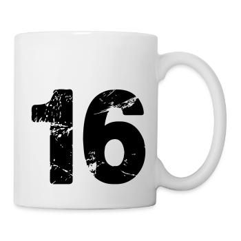 16 - Tasse - Weiß - Rechts