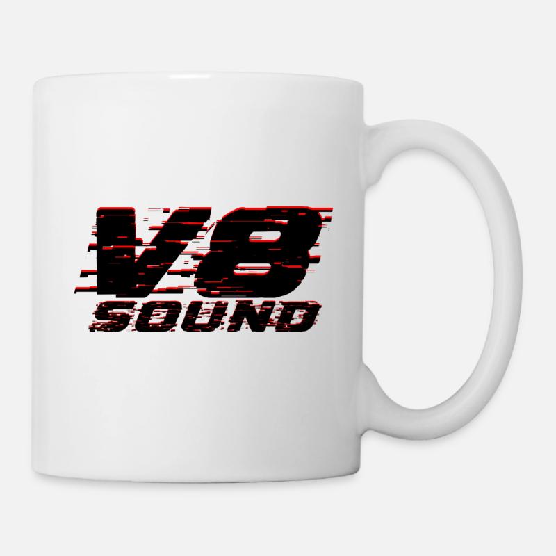 V8 - Mug blanc - blanc