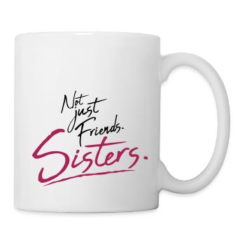 Text Sisters Friends - Mug - white - Right