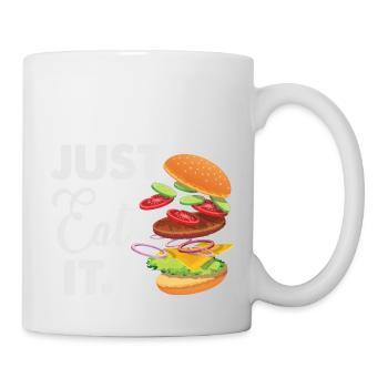 just eat it - Tasse - Weiß - Rechts
