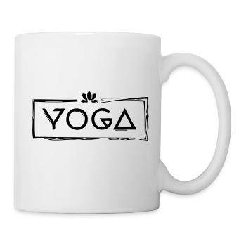 YOGA - Mug blanc - blanc - Droite