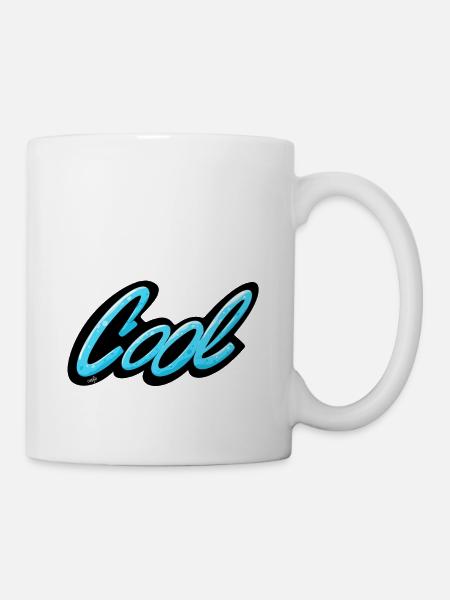 Cool - Graffiti - Mug blanc - blanc