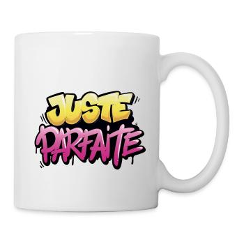 Juste parfaite. - Mug blanc - blanc - Droite