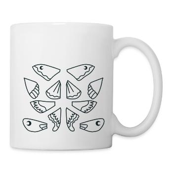 Moth wings selection - Mug - white - Right