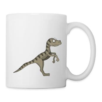 Dino 3 - Tasse - Weiß - Rechts