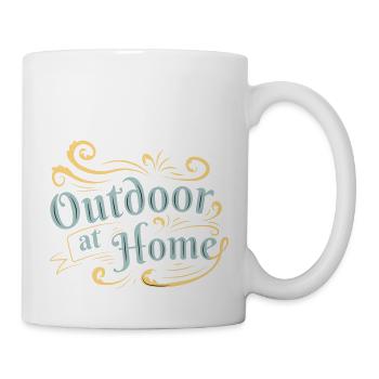 Outdoor at home - Tasse - Weiß - Rechts