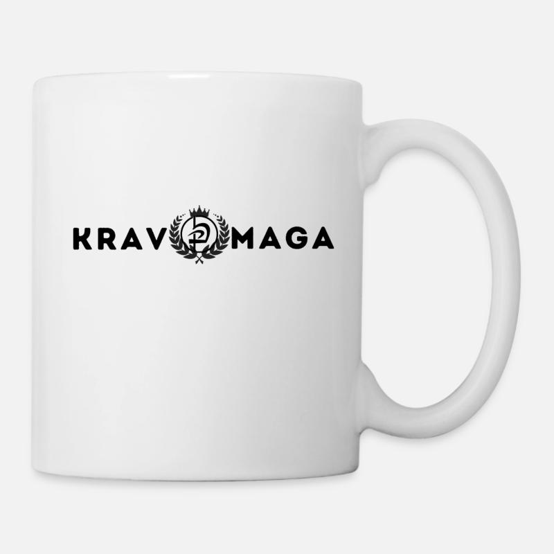 Krav Maga Merch - Tasse - Weiß