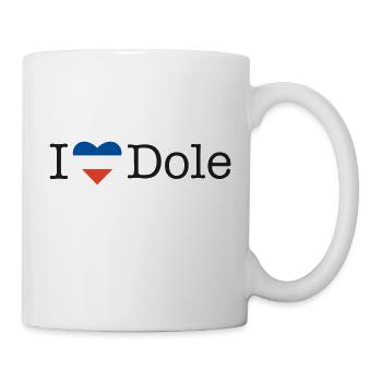 I love Dole - Mug - white - Right