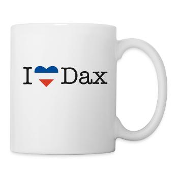 I love Dax - Tasse - Weiß - Rechts