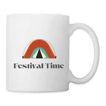 Festival Time - Tasse - Weiß - Rechts
