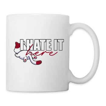 I hate it here - cat - Mug - white - Right
