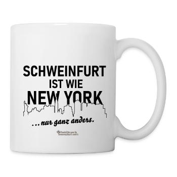 Schweinfurt - Tasse - Weiß - Rechts