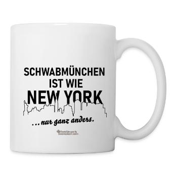 Schwabmünchen - Tasse - Weiß - Rechts