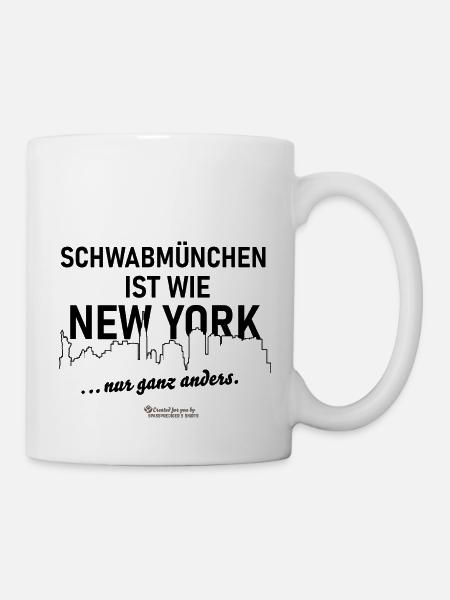 Schwabmünchen - Tasse - Weiß