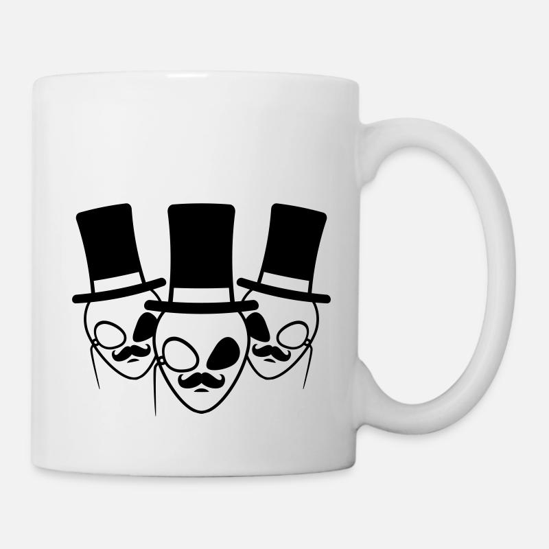 Équipage de l’équipe Gentlemen Aliens - Mug blanc - blanc