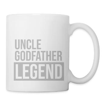 Uncle Godfather Legend Zitat - Tasse - Weiß - Rechts