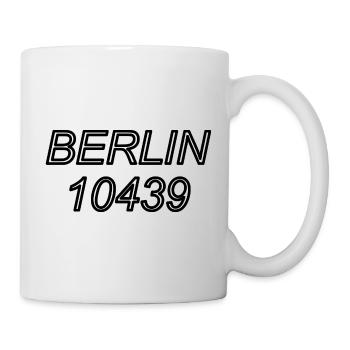 BERLIN 10439 / PRENZLAUERBERG - Mug blanc - blanc - Droite