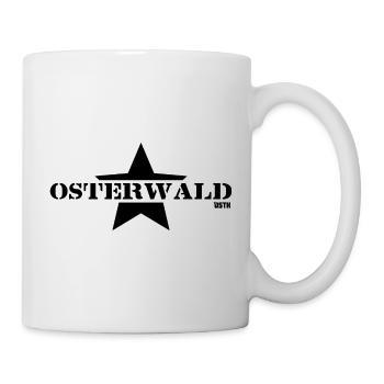 Osterwald logo clean - Tasse - Weiß - Rechts