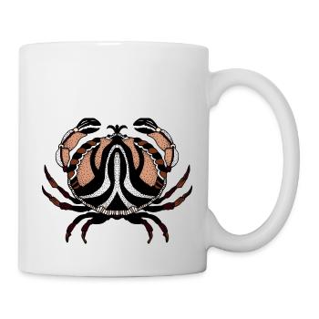 Krebs - Tasse - Weiß - Rechts